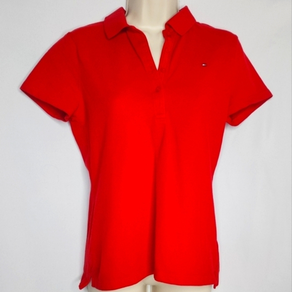 Tommy Hilfiger Tops - Tommy Hilfiger Classic Red Polo